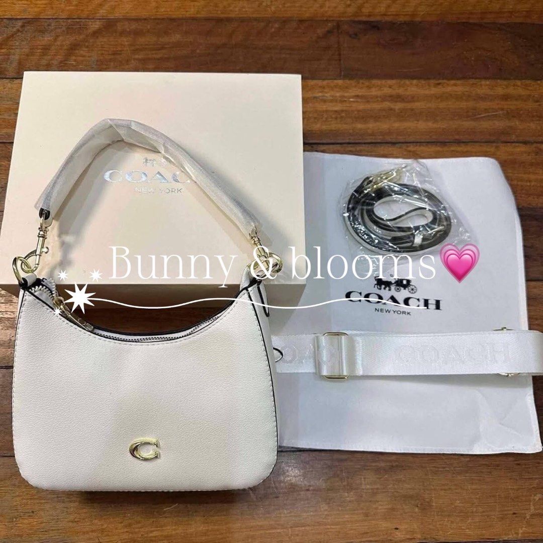Coach Shoulder Bag - Multiple Colors Available (Category: Luxury Bags & Wallets) located in Paranaque City. Submitted by madz_44444 (Listing ID 1442588827, Image 3). Description: - Coach shoulder bag - Available colors: Black, White, Dark Brown Signature Print, Beige Signature Print - Includes dust bag receipt and box - Comes with an adjustable crossbody strap - Ideal for everyday use.