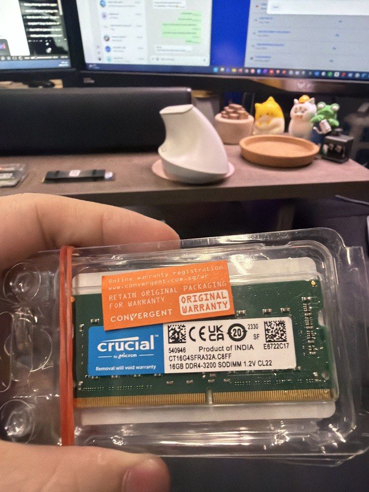 Crucial 16GB DDR4 3200 SODIMM RAM