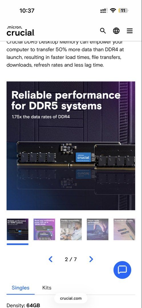 Crucial DDR5 - 64GB BNIB