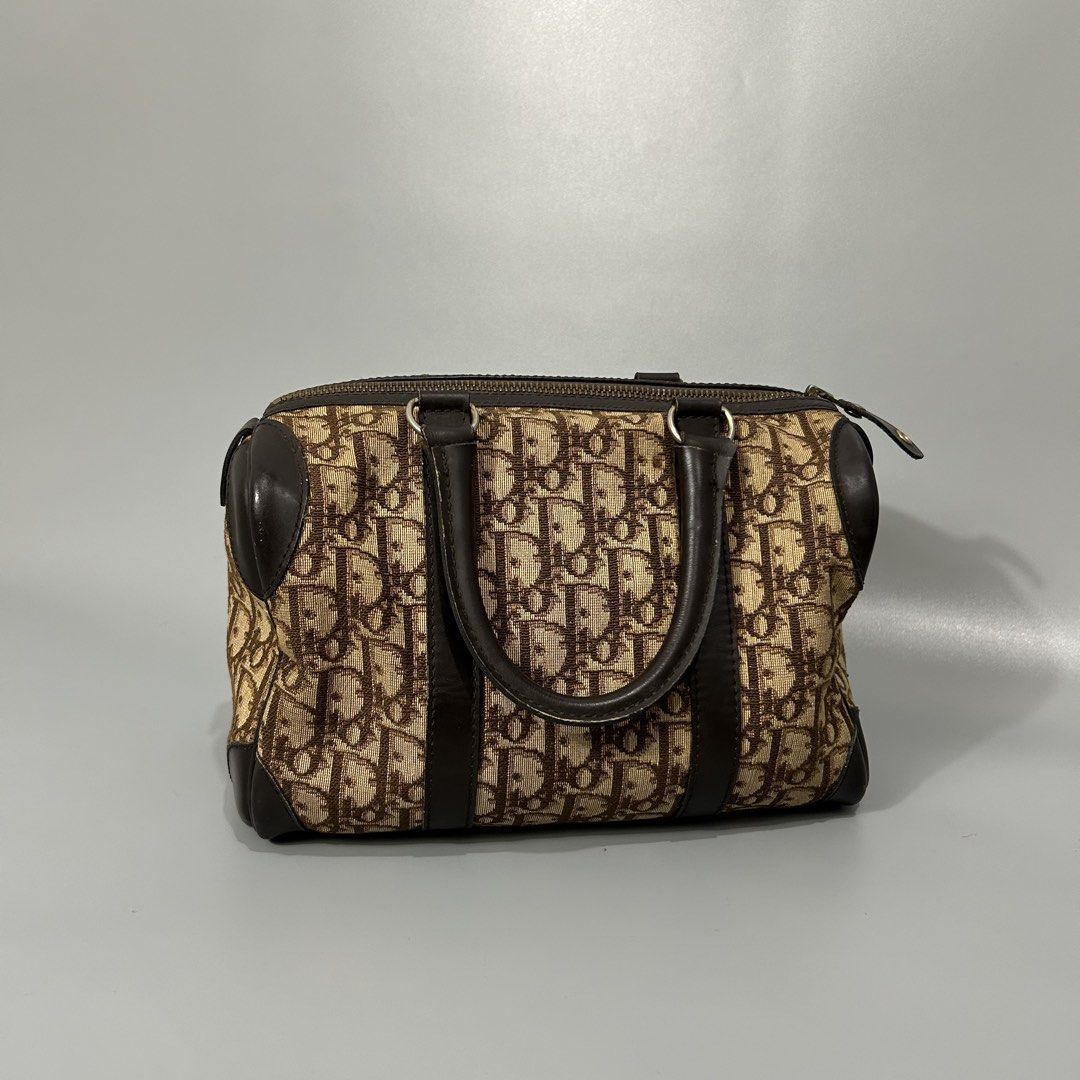 Dior Trotter Boston Bag (Category: Luxury Bags & Wallets) located in Makati City. Submitted by wisyo (Listing ID 1442717273, Image 1). Description: Dior Trotter Boston Bag Guaranteed Authentic Rank AB Metro Manila / Lalamove.
