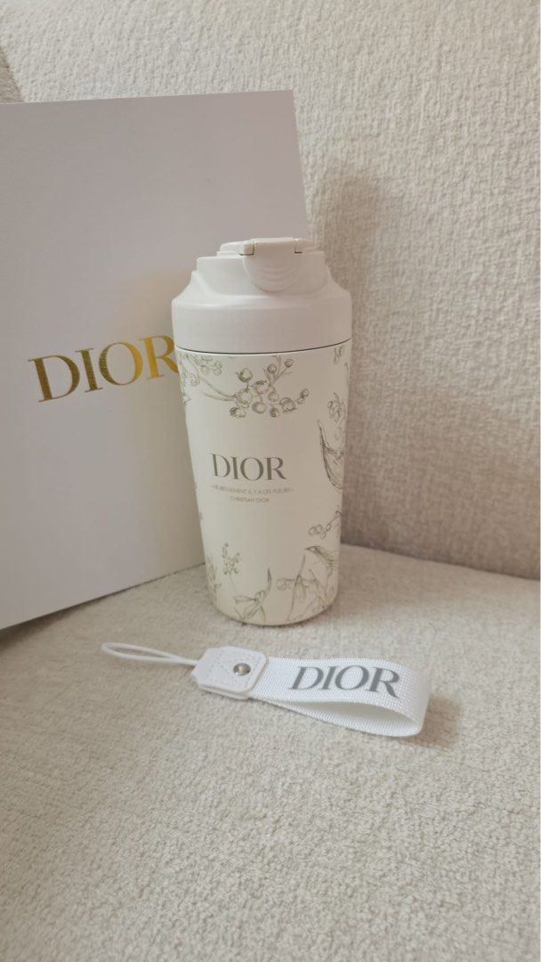 Dior Tumbler with Gift Box and Strap