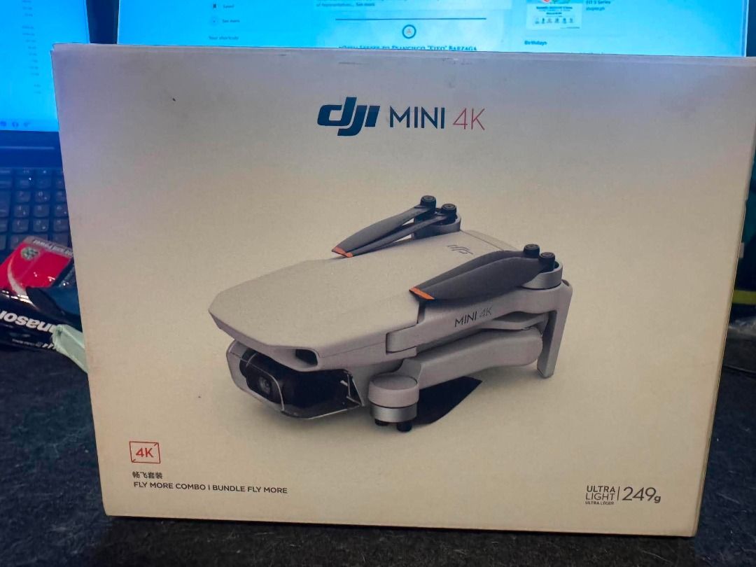 (Negotiable) DJI Mini 4K Drone (Category: Drones) located in Taguig. Submitted by aamori (Listing ID 1442569145, Image 3). Description: DJI MINI 4k Complete Accessories Original Price: 24,000 PHP Bought: May 2025 (bought specifically for our fam trip, 5 times lang nagamit) Battery Cycles: 3, 2, 1 (tatlong battery siya) RFS: Hindi na masyado nagagamit Feel free to dm if you have any questions.