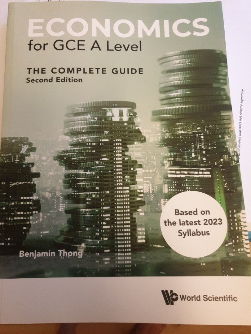 Economics for GCE A Level Complete Guide 2nd Edition World Scientific ...