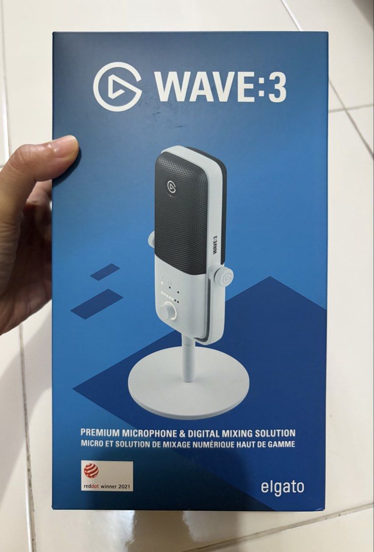Elgato Wave 3 Microphone (White)