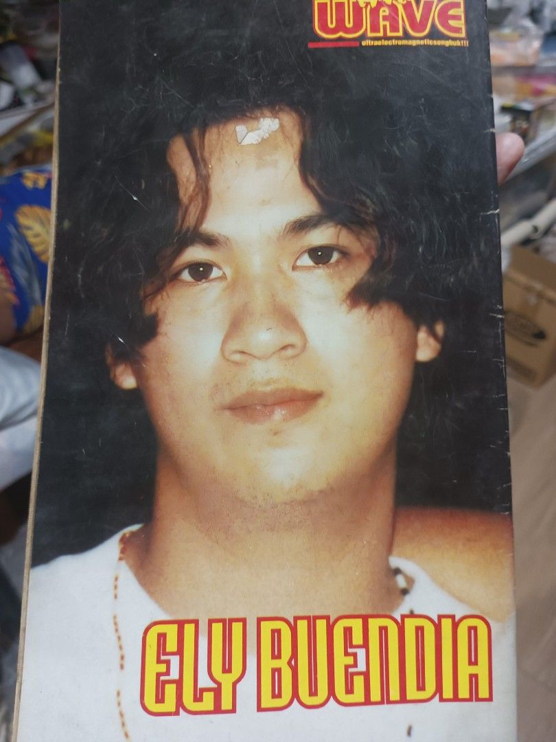 Ely Buendia Songhits inside poster (Category: Vinyls) located in Manila. Submitted by laydeemoonrcl (Listing ID 1442717966, Image 1). Description: June 2026 Month End Sale - Vintage Songhits Ely Buendia inside poster. - Perfect for fans of Filipino music and OPM history. - Shows some signs of age, but overall in good collectible condition. - A must-have for any music enthusiast..
