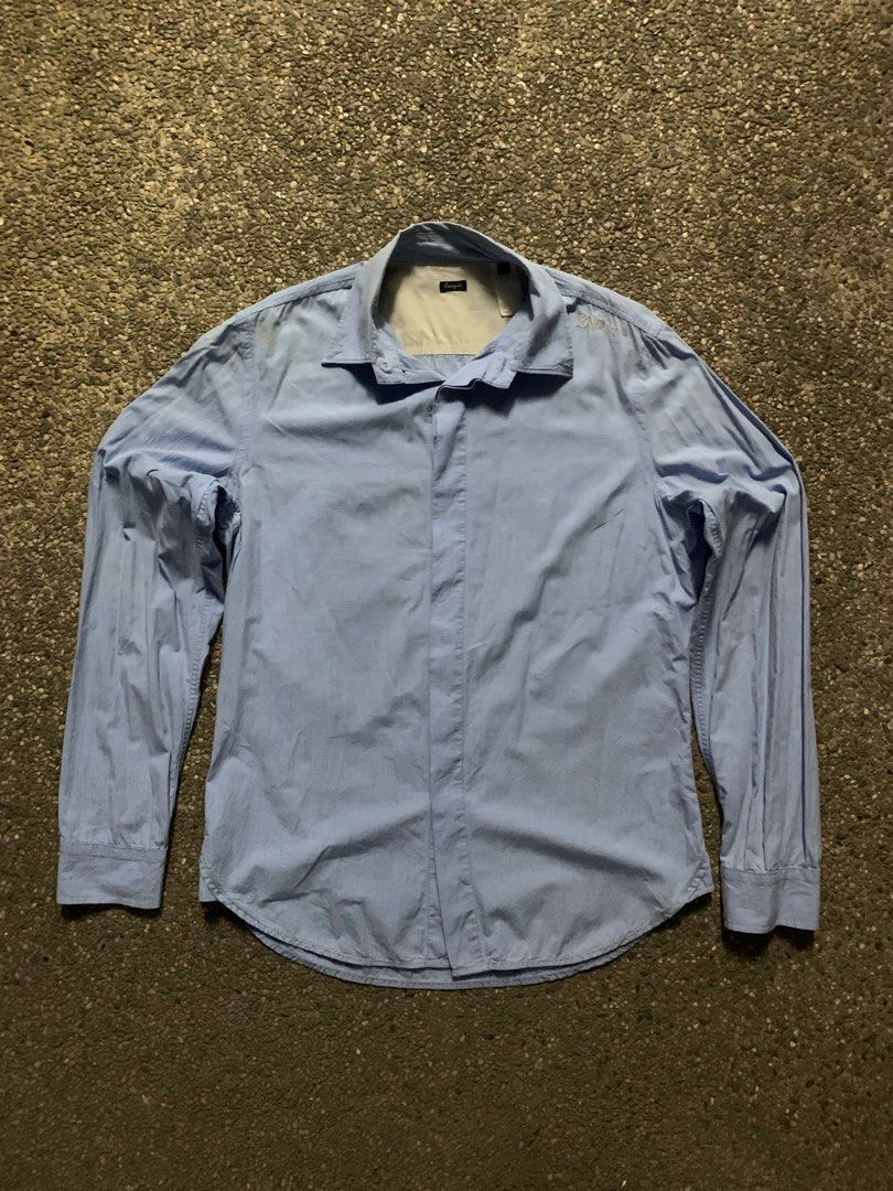 Energie Blue Long Sleeves Polo (Category: Formal Shirts) located in Muntinlupa City. Submitted by archivesbynico (Listing ID 1442583012, Image 1). Description: .