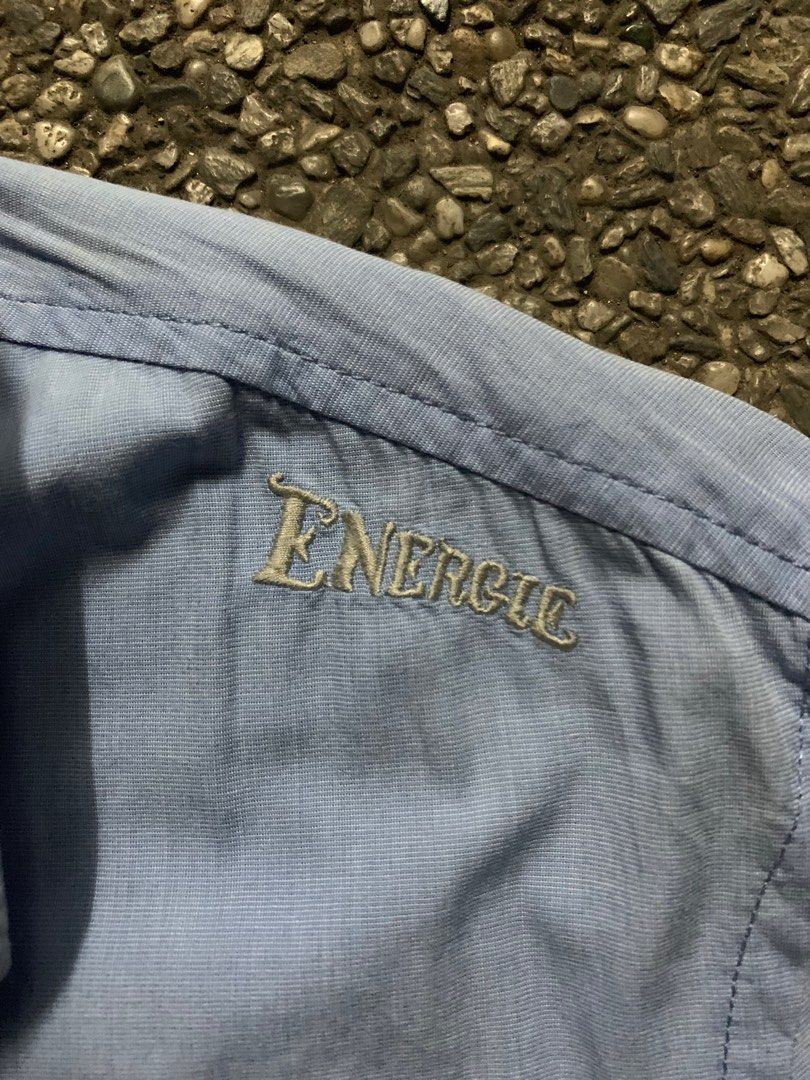Energie Blue Long Sleeves Polo (Category: Formal Shirts) located in Muntinlupa City. Submitted by archivesbynico (Listing ID 1442583012, Image 3). Description: .