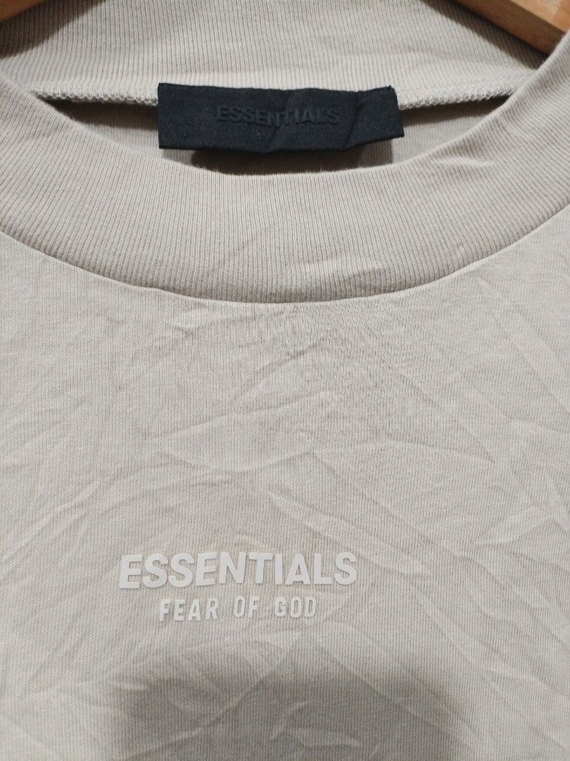 Fear of God Essentials T-Shirt Beige (Category: Tshirts & Polo Shirts ) located in Davao. Submitted by salupannino2016-98573 (Listing ID 1442652610, Image 3). Description: FEAR OF GOD ESSENTIALS MEN'S OVERSIZED T-SHIRT LARGE ON TAG WIDTH. 29 LENGTH..32.5 LIKE NEW 1850/FREESHIP TNX ADMIN..😊.
