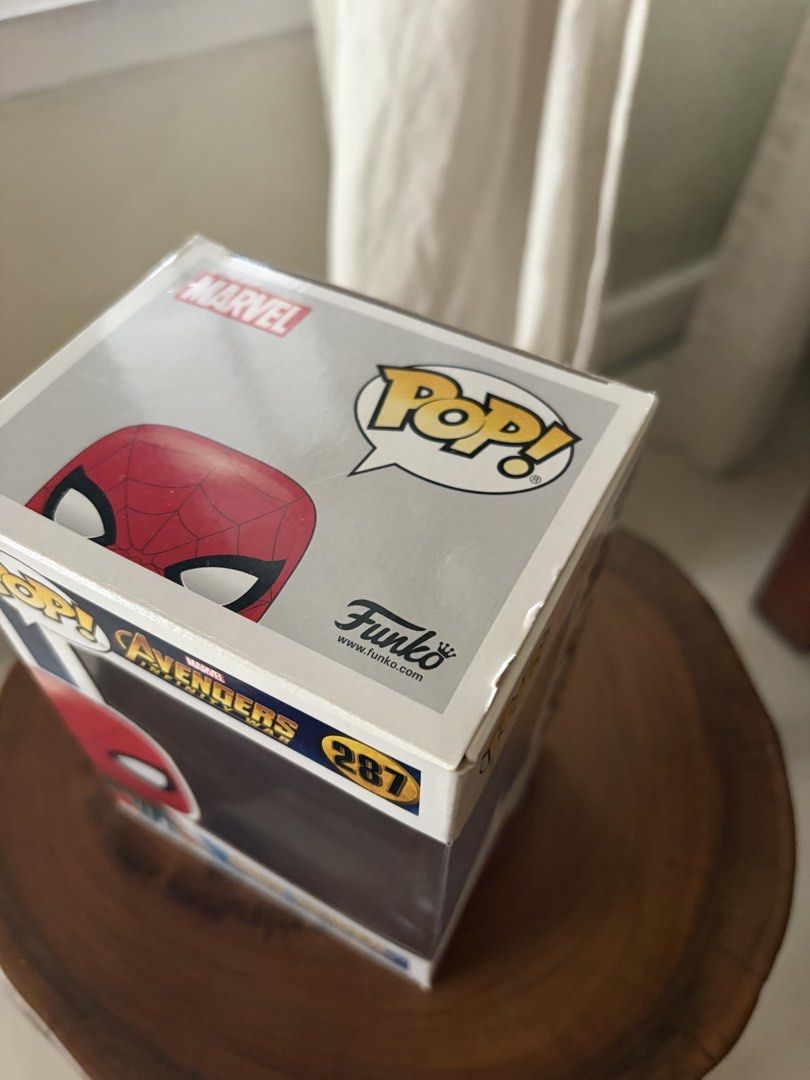 Funko Pop - Iron Spiderman Avengers Infinity War Bobblehead #287 (Category: Figurines & Statues) located in Las Pinas. Submitted by brianavergara (Listing ID 1442595770, Image 2). Description: .