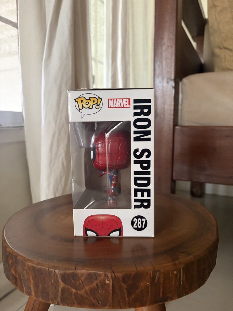 Funko Pop - Iron Spiderman Avengers Infinity War Bobblehead #287 (Category: Figurines & Statues) located in Las Pinas. Submitted by brianavergara (Listing ID 1442595770, Image 3). Description: .