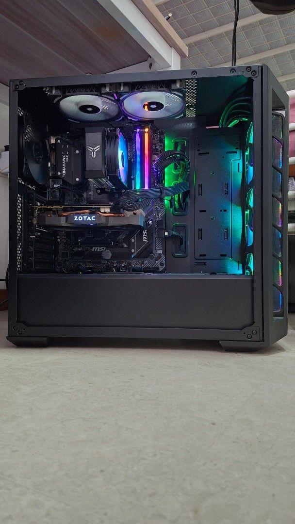 RGB Gaming Desktop PC - GTX 1070 Ti