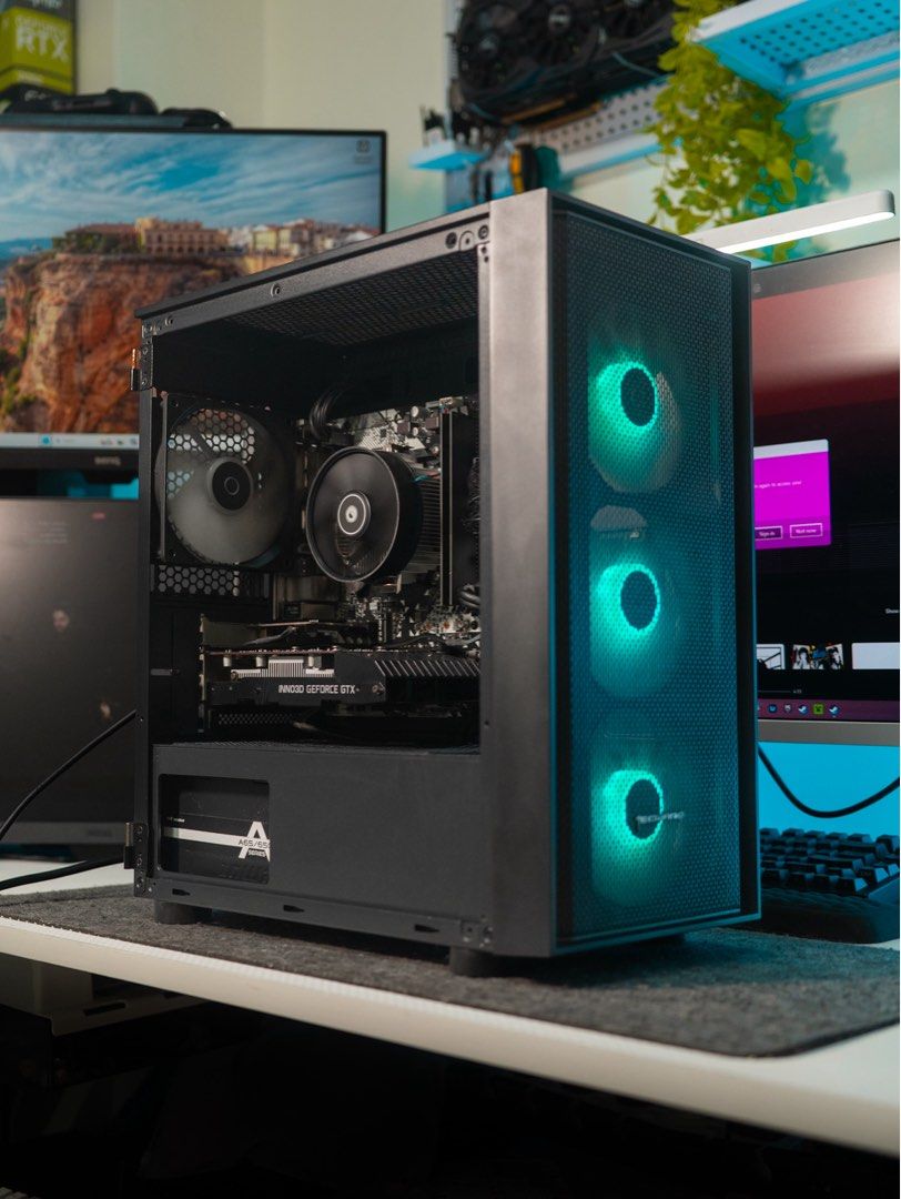 Gaming PC GTX 1650 / Ryzen 3 3200G / 480GB SSD RGB Gaming PC Desktop PC Budget PC