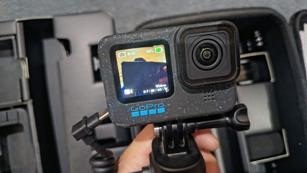 GoPro HERO12 Black Creator Edition Action Camera Bundle (Category: Cameras) located in Navotas City. Submitted by footshutka.03 (Listing ID 1442686261, Image 3). Description: - GoPro HERO 12 Black Creator Edition - Includes Volta battery grip - Media Mod and Light - Various mounts included .
