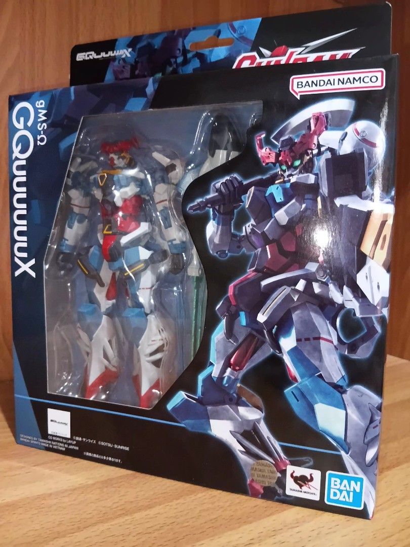 Gundam Universe gMS-Omega GQuuuuuuX (Category: Gundam & Model Kits) located in Makati City. Submitted by denzxio (Listing ID 1442718969, Image 1). Description: Mint in sealed box. Never opened. Brand new. Figure Size: Approximately 15cm tall Materials: ABS, PVC Set Contents: Main figure Interchangeable hands (left and right, x3 each) Heat Hawk Beam Rifle Beam Saber Shield Joint parts set Payment options: 1. Bank Transfer - BPI Only. 2. GCASH to B