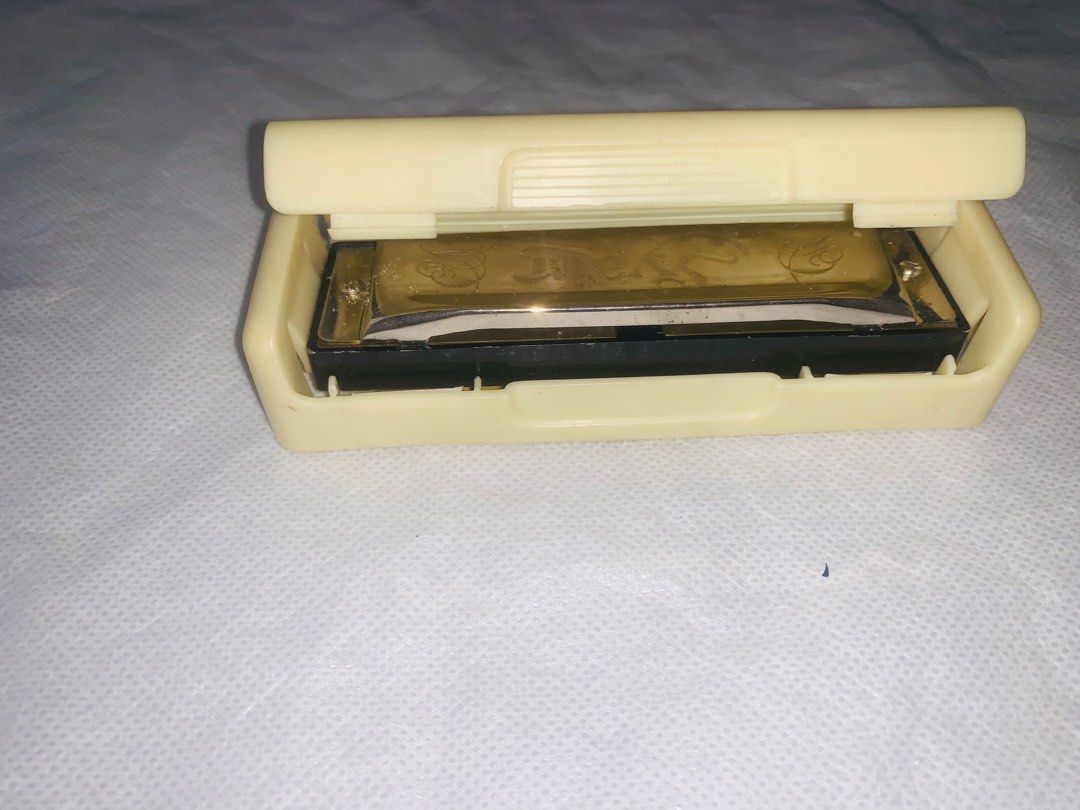 Harmonica (Category: Musical Instruments) located in Pasig City. Submitted by monad13q (Listing ID 1442543753, Image 3). Description: Vintage Authentic from Japan Harmonica (S.YAIRI) brand may lalagyan so safe ilagay sa bag at kahit saan - The instrument includes stainless-steel cover plates and phosphor bronze reeds Safe matibay stainless steel handy you can bring everywhere you go ang ganda ng tunog pwede sa bata at matanda pwede for your vinta