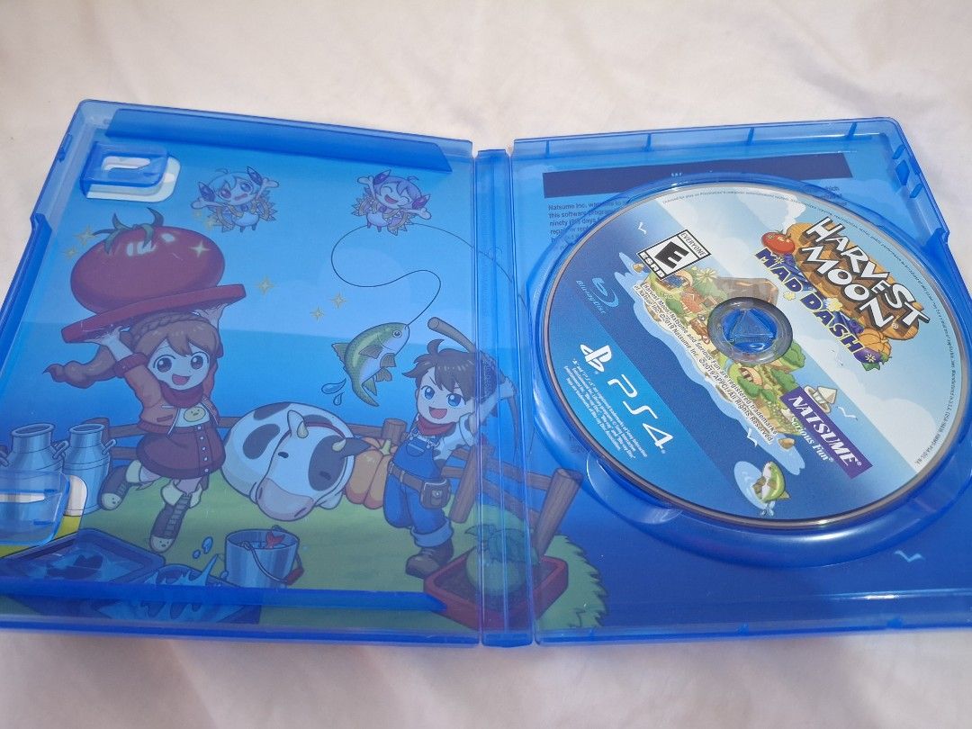 Harvest Moon Mad Dash PS4 Game (Category: PlayStation) located in Dasmarinas. Submitted by declutterstuffs5738 (Listing ID 1442638380, Image 2). Description: PS4 game: Harvest Moon Mad Dash - Gameplay: Fun farming and racing action - 1 to 4 player - Condition: Complete with game disc and case - Ideal for: Fans of the Harvest Moon series P500 📍Location: Dasma, Cavite 💳 Payment FIRST. Option: GCash, Maya, BPI 🚚 Courier: Lalamove or if you have a