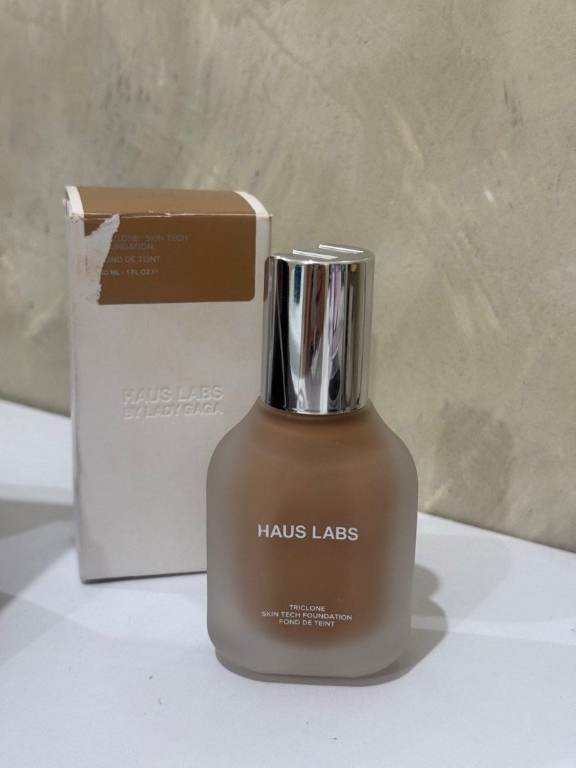 Haus Labs by Lady Gaga Foundation (Category: Makeup) located in Cauayan City . Submitted by yoursbymd (Listing ID 1442669081, Image 1). Description: Haus Labs by Lady Gaga Triclone Skin Tech Foundation Rfs : Not my shade anymore!! Used twice or thrice (just few pumps, almost 95% left) .