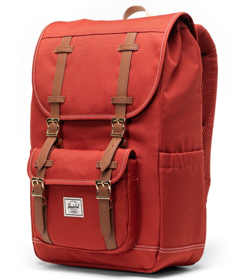 Herschel Little America Mid (Category: Backpacks) located in Manila. Submitted by myelite.otakuworld (Listing ID 1442580131, Image 2). Description: Authentic Herschel Little America Midvolume Size Color: Rust//Brown/Beige Bramd new with tags.