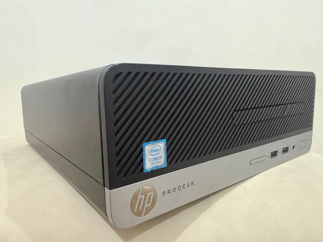 HP ProDesk 400 G4 SFF PC Set (Category: Desktops) located in Manila. Submitted by mightyeagle.a90a62 (Listing ID 1442702821, Image 2). Description: 💻 FOR SALE – Complete Desktop Set! 💻 ✅ Intel Core i5 7500 CPU @ 3..40GHz ( 4 CPUs) 7th Gen ✅ 8GB RAM DDR4 ✅ 250 GB Samsung 860 EVO SSD ✅ DisplayPort & VGA Outputs ✅ 6 USB Ports ✅ Gigabit Ethernet LAN Port ✅ PCI Express (PCIe) 3.0 Expansion Slots ✅ Compact Small Form Factor (SFF) Design ✅ 100% workin