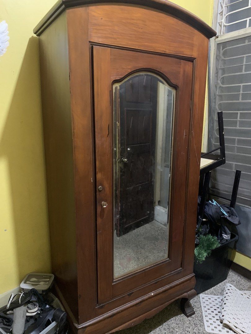Huge Solid Narra Cabinet (Category: Shelves, Cabinets & Racks) located in Quezon City. Submitted by sojisup (Listing ID 1442679141, Image 2). Description: Preserved huge solid Narra antique cabinet. In very good condition. Thank you .