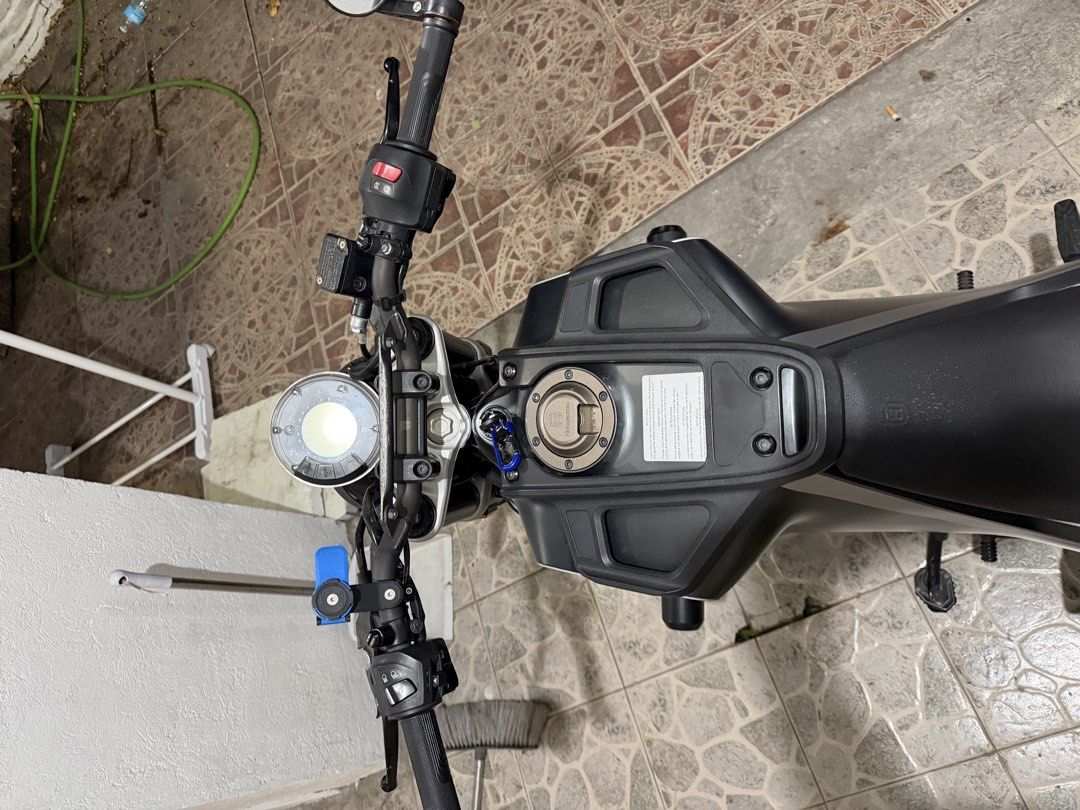 Husqvarna Vitpilen 401 Motorcycle (Category: Motorbikes for Sale) located in Paranaque City. Submitted by draztiknoize (Listing ID 1442713335, Image 2). Description: Husqvarna Vitpilen 401. Dark grey and silver. Aftermarket exhaust installed. Looks clean and well maintained. Ready for a new owner. Great for city riding or weekend adventures..