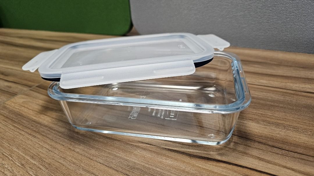 IKEA 365+ : Glass Food Container with Lid : 3 units available