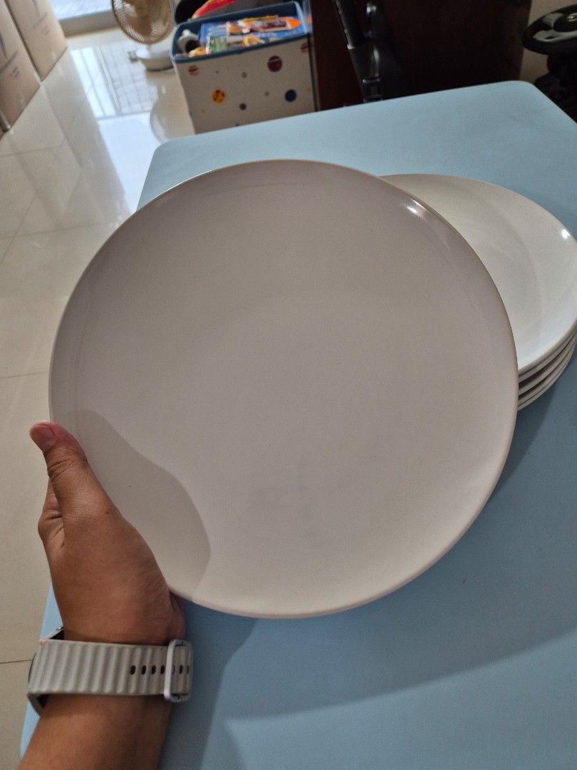 IKEA White Dinner Plates Set of 5476563357618688003