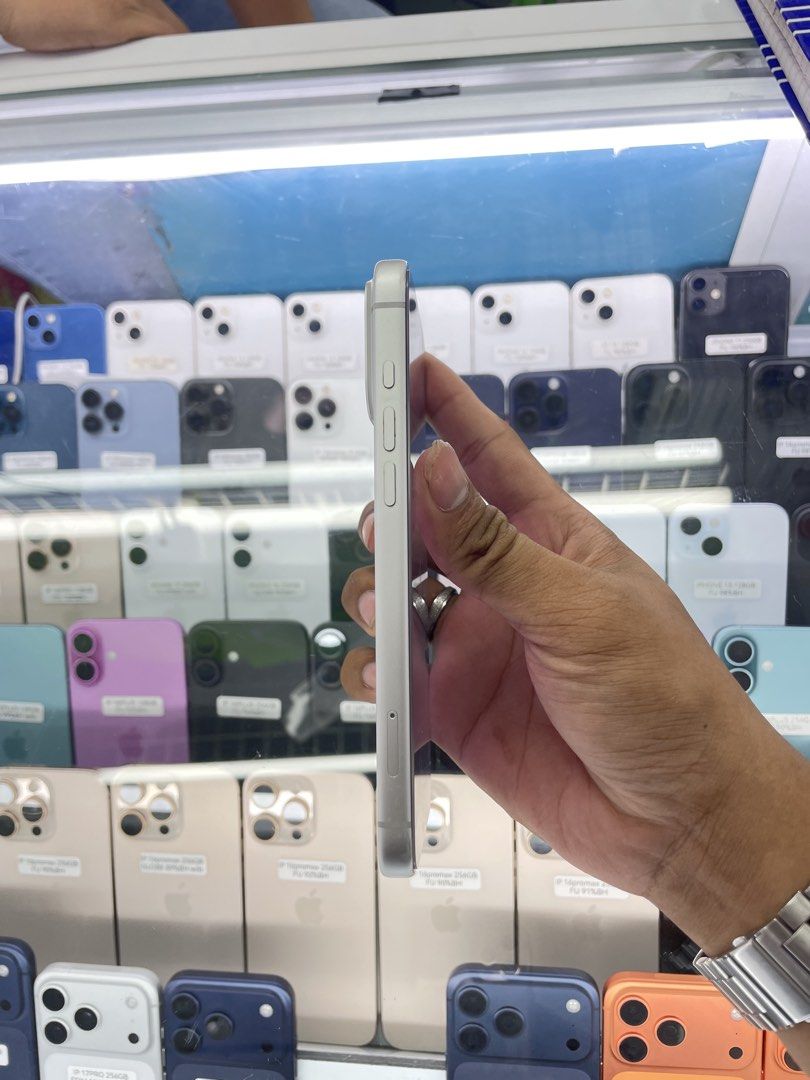 iPhone 17 Pro Max 1TB 97% BH NTC OPENLINE (Category: iPhone 17 Series) located in Manila. Submitted by benshop. (Listing ID 1442717817, Image 3). Description: FOR SALE | TRADE/SWAP BenShop Price : 97,500 php ▫️On hand: iPhone 17 Pro Max ▫️1TB ▫️Openline/Factory unlocked ▫️Silver ▫️97% Batt health ▫️Ntc ▫️Complete Original box ▫️All Features Working INCLUSIONS & FREEBIES: *CHARGER SET *CLEAR CASE *TEMPERED GLASS MODE OF TRANSACTION: ▫️ STORE PICK 