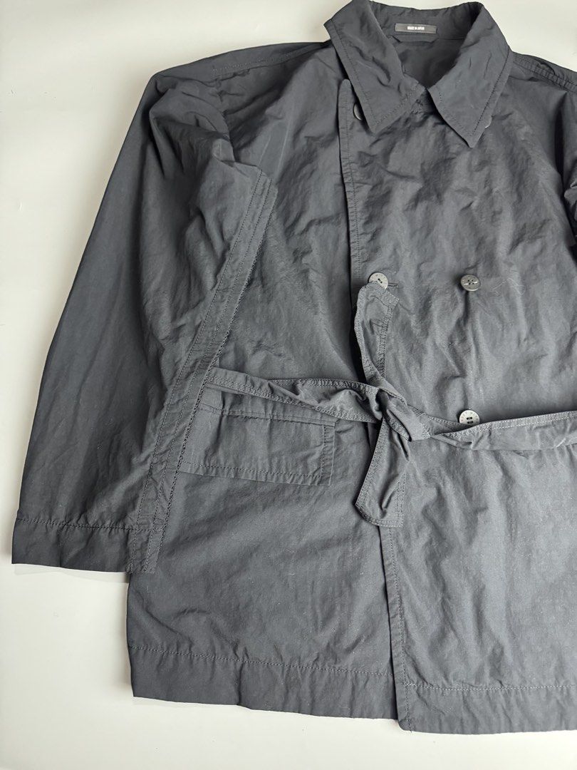 Issey Miyake Men - Segmented Trench in Nylon - Coat (Category: Coats, Jackets and Outerwear) located in San Pablo. Submitted by _daddyrey (Listing ID 1442554487, Image 3). Description: Issey Miyake Men - Segmented Trench in Nylon - Coat No flaws at all Excellent to nee condition Authentic Size : labeled 3 JPN Measurements : 24” width 32” length 22” shoulders 25” sleeve DM!.