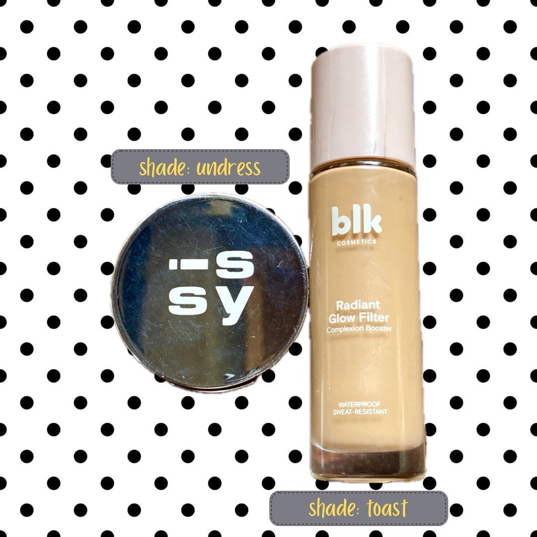 Issy and Blk bundle (Category: Makeup) located in Tiaong. Submitted by fl4yboicarti (Listing ID 1442570328, Image 1). Description: take all used .