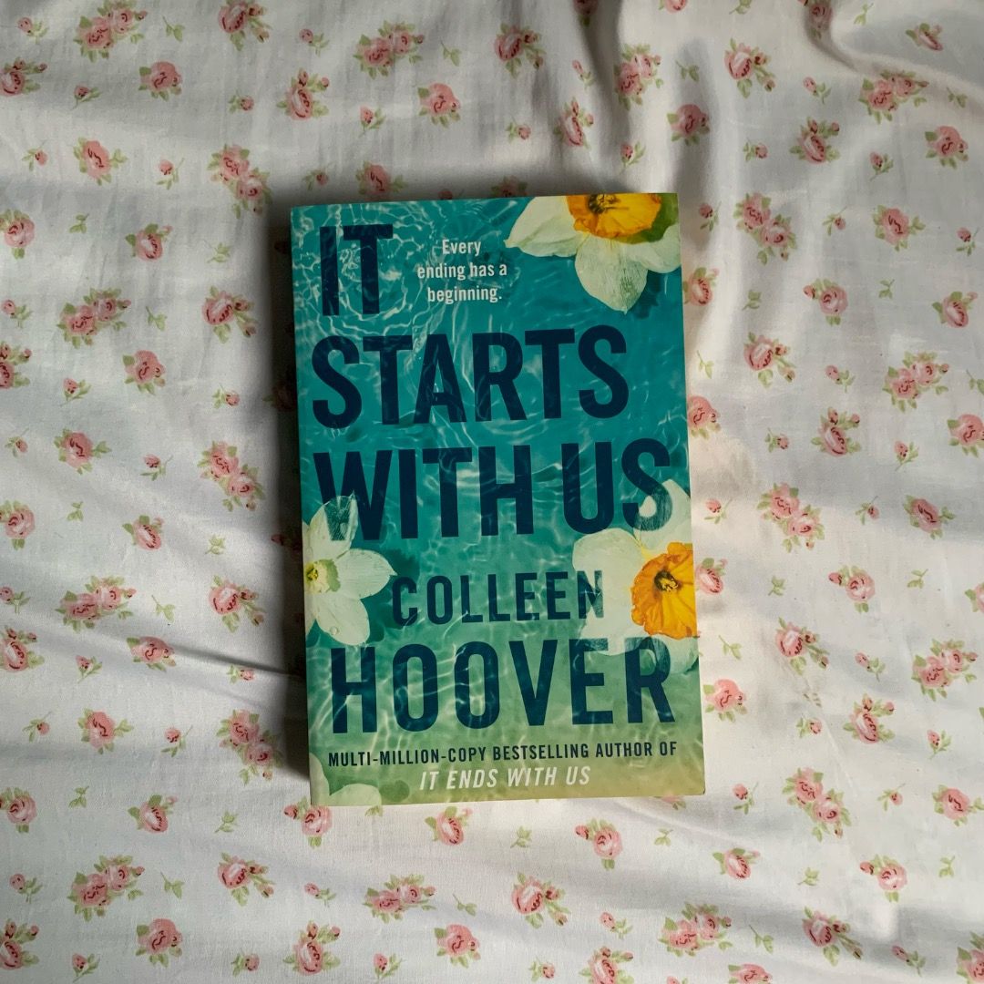 It Starts With Us by Colleen Hoover (Category: Storybooks) located in Davao. Submitted by minimallyher (Listing ID 1442586390, Image 1). Description: 📚💕 FOR SALE: *It Starts With Us* by Colleen Hoover 💕📚 💰 Price: ₱200 ✨ Good Pre-Loved Condition ✨ ✔️ Well maintained and carefully handled ✔️ Any minor signs of wear are barely noticeable ✔️ No issues that affect readability or enjoyment of the book Continue the story of Atlas and Lily in this h