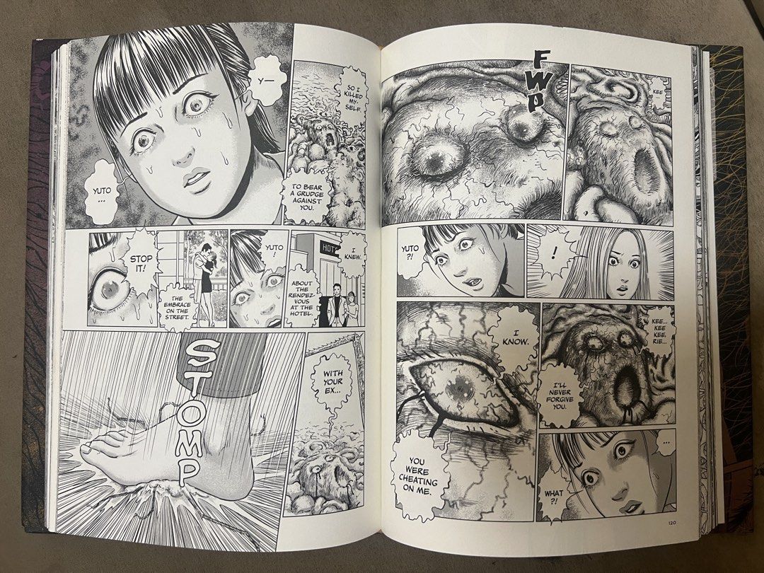 Junji Ito - Sensor (Hardcover) w FREE TR Raw Manga (Category: Comics & Manga) located in Taguig. Submitted by viennewestwd (Listing ID 1442603878, Image 3). Description: Orig price: ₱999 (Fullybooked) - Read once only ! - Damages on cover (see pic) - External scratches only - Pages are still clean and crisp Payment thru GCash ⋆𖦹⋆ˎˊ˗ Delivery via Lalamove/JNT ⋆𖦹⋆ˎˊ˗ - Buyer will shoulder SF - Free RAW manga for sure buyers.