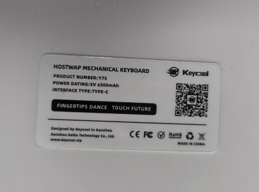 Keycool Y75 Hostwap Mechanical Keyboard476862408997611521