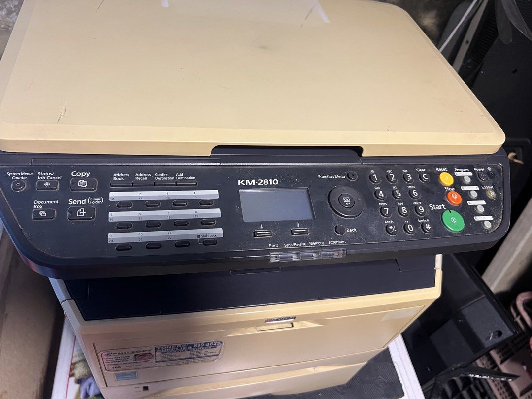 Kyocera copier,printer and scanner (Category: Printers, Scanners & Copiers) located in Makati City. Submitted by bentabentabilinakayo (Listing ID 1442567471, Image 2). Description: Kyocera copier,printer and scanner Defective print (as-is) Price 2500 Makati pick up.