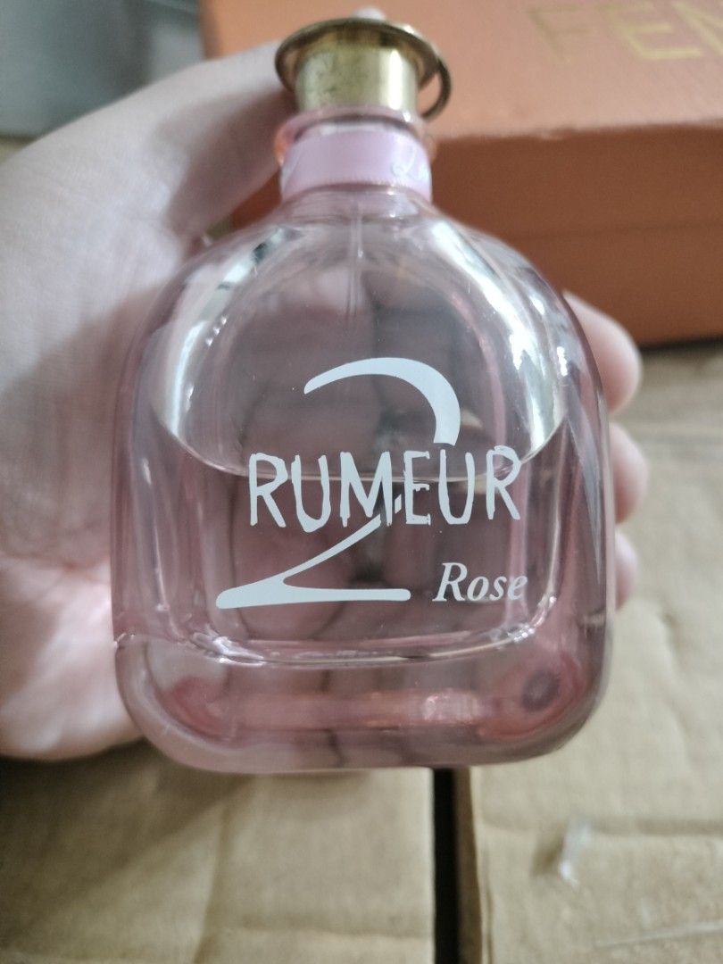 Lanvin Rumeur 2 Rose Eau de Parfum 100ml (Category: Fragrance & Deodorants) located in Pasig City. Submitted by rrabeto13 (Listing ID 1442667428, Image 2). Description: RUSH SALE! MAY KONTING BAWAS. - Lanvin Rumeur 2 Rose Eau de Parfum - Size: 100ml / 3.3 fl.oz - Distinctive pink bottle and juice - Comes with original cap and sprayer - Batch code: 41361235 MAY KONTING BAWAS LANG. No Box. Bought it from US. RFS: decluttering.