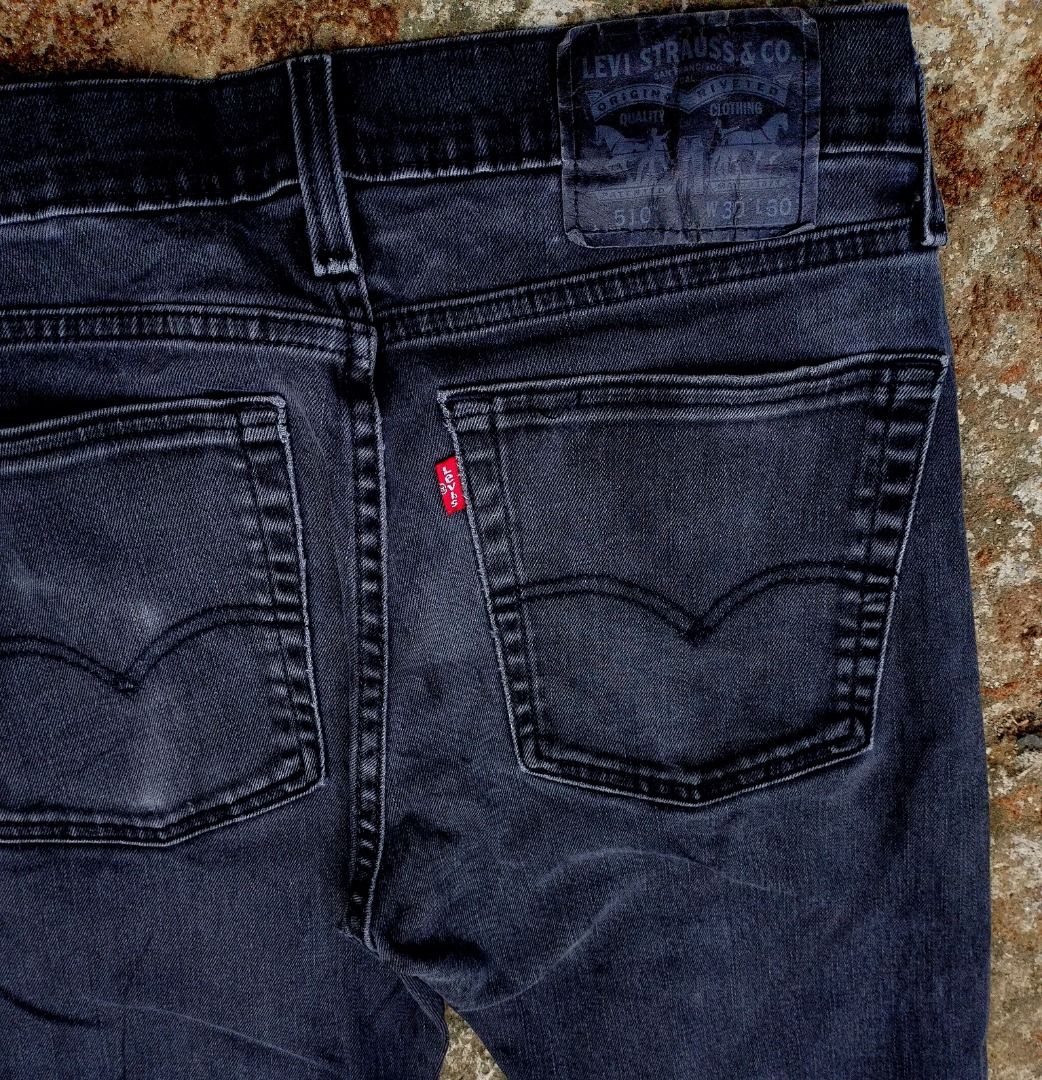 LEVI'S 510 BLACK ACID WASHED JEANS/ STRETCH (Category: Jeans) located in Maragusan (San Mariano). Submitted by kaldmark27 (Listing ID 1442581854, Image 1). Description: EXCELLENT CONDI SIZE W30-L30 (UP TO W31) COMPLETE TAG MADE IN MEXICO STRECH-BLACK ACID WASHED.