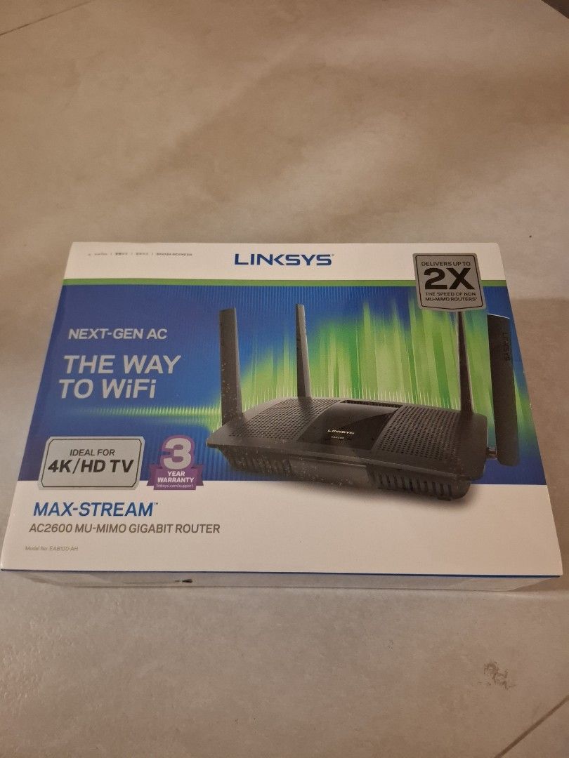 Linksys AC2600 MU-MIMO Gigabit Router