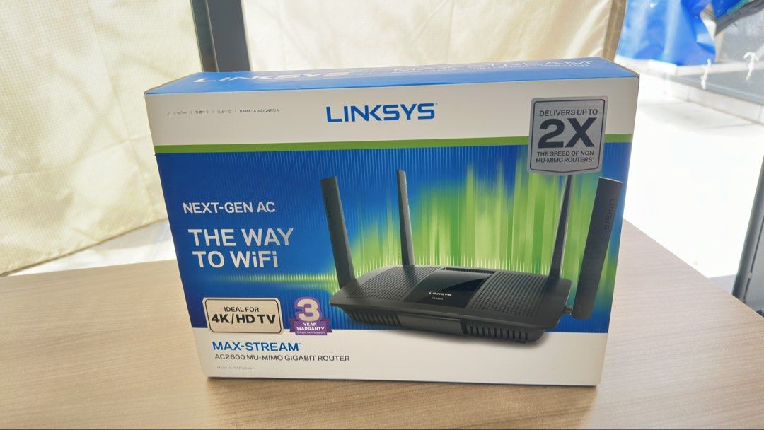 Linksys Max-Stream AC2600 MU-MIMO Gigabit Router
