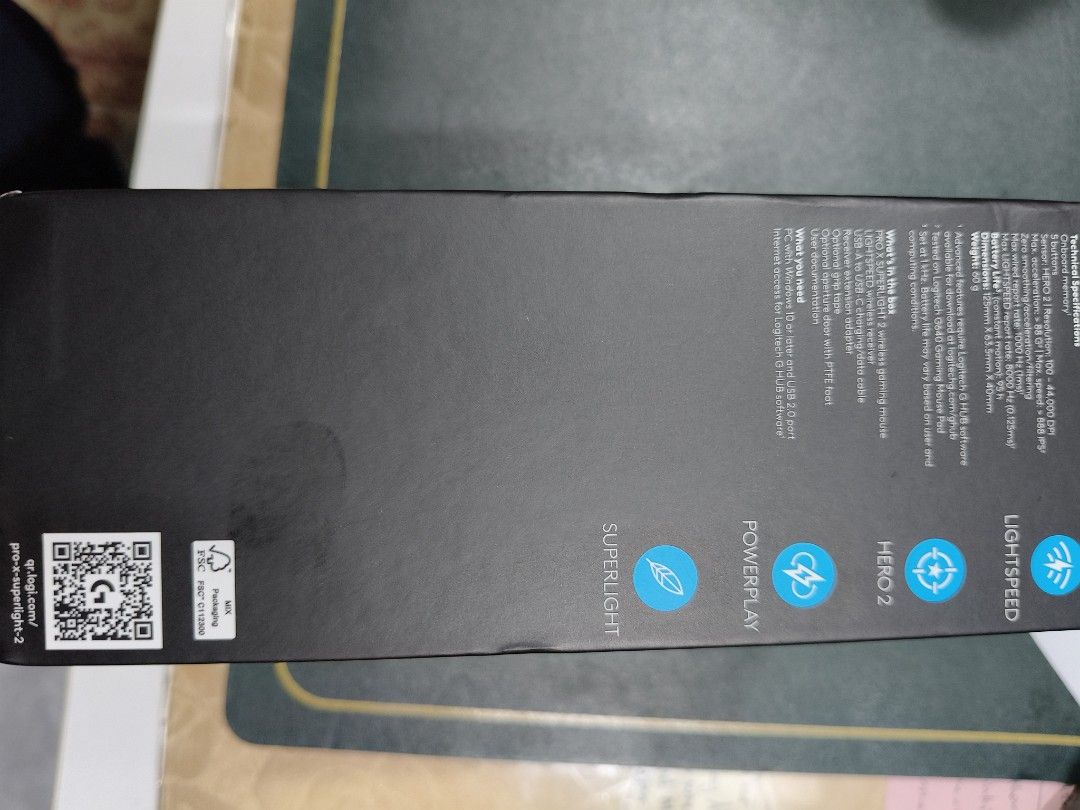 Logitech G PRO X SUPERLIGHT 2 new Wireless Gaming Mouse476610710010613762