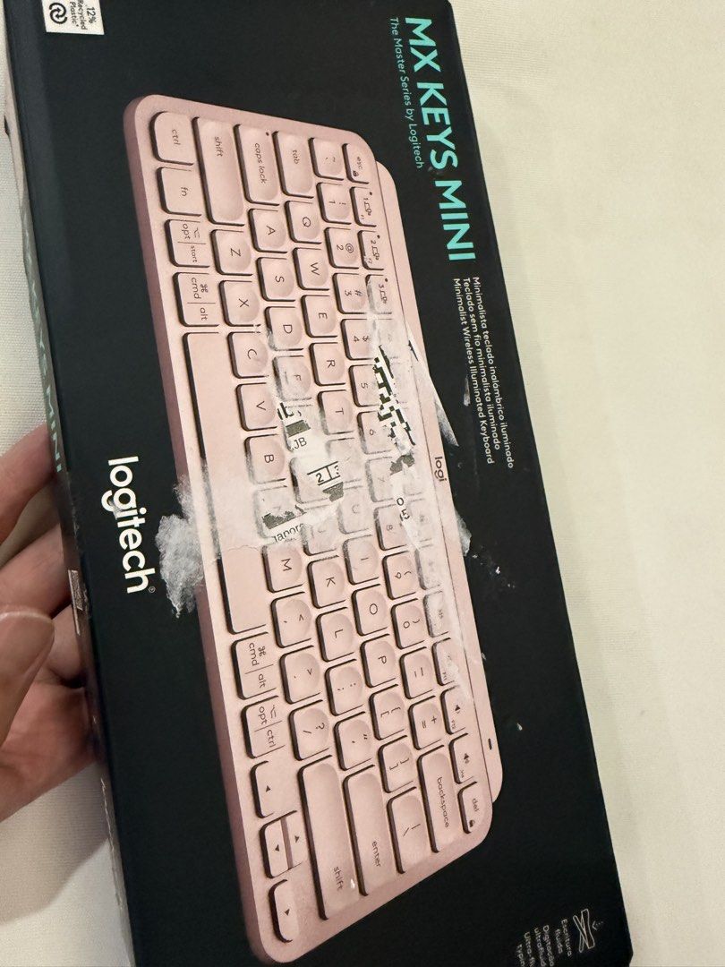 Logitech mx keys mini rose pink476732711345868808