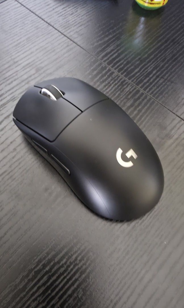 Logitech Pro X Superlight Gaming Mouse (Black) (Category: Mouse & Mousepads) located in Taguig. Submitted by decluttering-no-trades (Listing ID 1442570734, Image 1). Description: issue: double click from time to time battery life is still good. no box but original charging cable included.