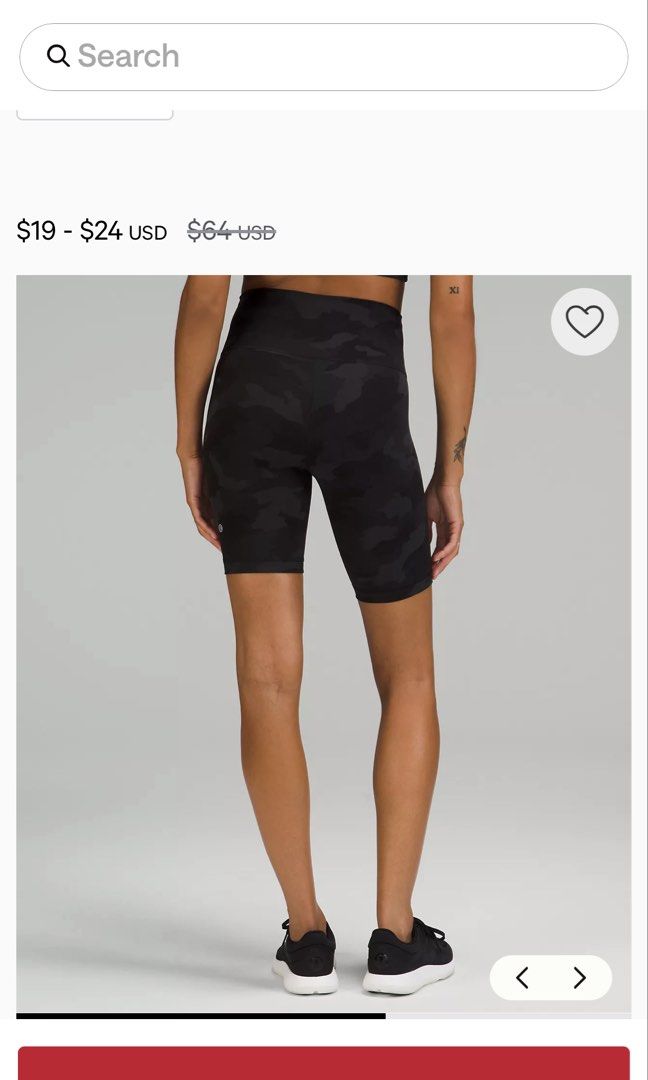 Lululemon Wunder Train HR Short 8" Train (Category: Activewear) located in Quezon City. Submitted by mine4now (Listing ID 1442551415, Image 2). Description: Brand new Lululemon Wunder Train HR Short 8” Train For sale!!! Origin: Bought in US last year. Condition: Brand New/Unused RFS: Too many work out clothes. DECLUTTERING!!!! Shipping fee: PAID by the buyer No: COD Courier: lbc, grab or lalamove MOP: Gcash or online banking *For sure buyer, ship
