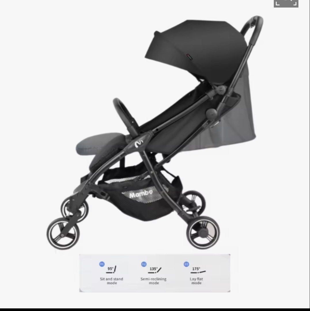 Mambo arrow autofold stroller lightweight (Category: Strollers) located in Manila. Submitted by gelohey00 (Listing ID 1442593900, Image 1). Description: - Lightweight and easy to maneuver - Folds compactly for travel and storage - Spacious under-seat basket - Padded seat for comfort - Canopy for sun protection - Ideal for everyday outings Sit and stand mode, semi reclining mode and lay flat mode Will upload more photo like new No flaws used only 