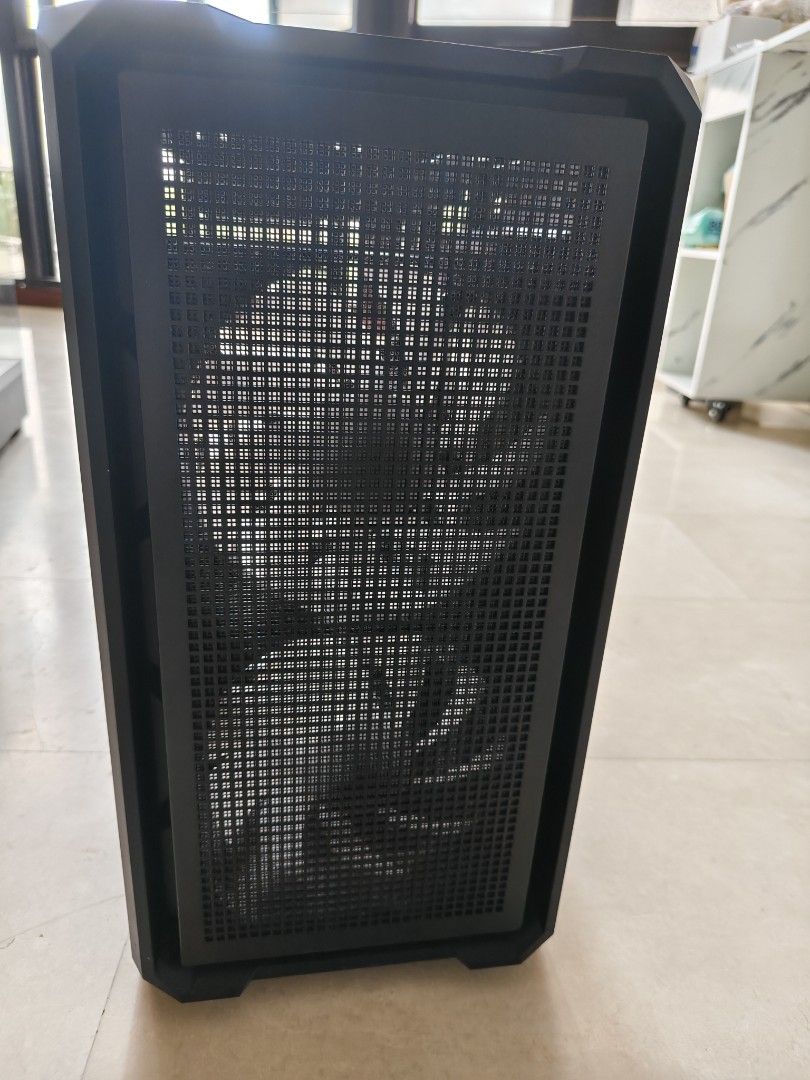 Matx pc case Mx600mini with 16mm intake fan
