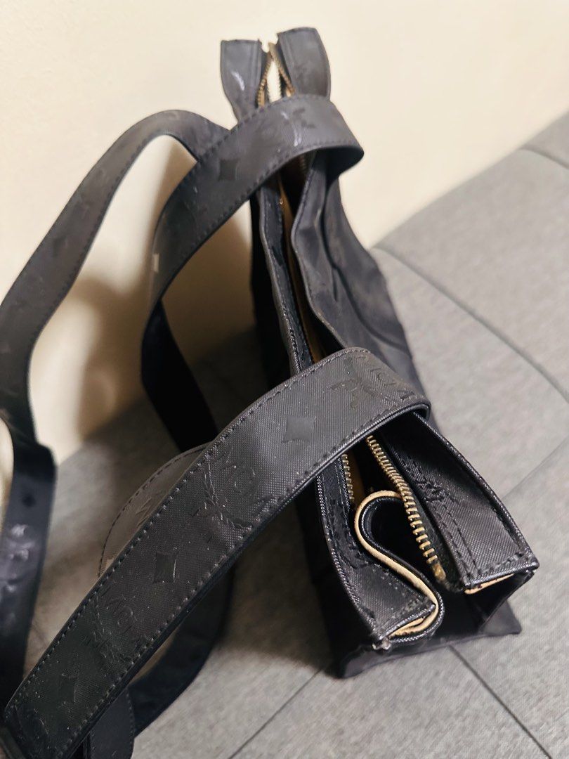 MCM SHOPPERS GERMANY (small) (Category: Luxury Bags & Wallets) located in Batangas. Submitted by stopandshopforluxury (Listing ID 1442605817, Image 3). Description: Guaranteed Original 💯 No flaws, can send more photos upon request. What you see is what you get. Shipping via Lalamove, J&T, and LBC Disclaimer: This is a preloved bag. Actual condition is shown in photos. Expect normal signs of wear. Colors may slightly vary due to lighting. Please 