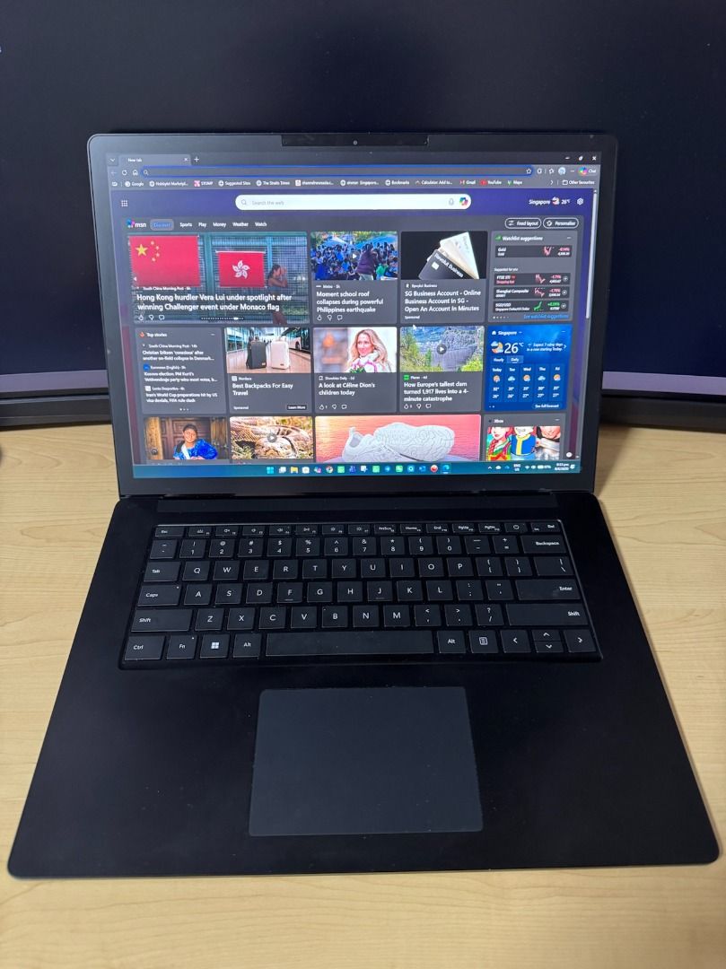 Microsoft Surface Laptop 5 - 12th Gen i7, 16GB RAM, 512GB SSD, Touchscreen, 15"