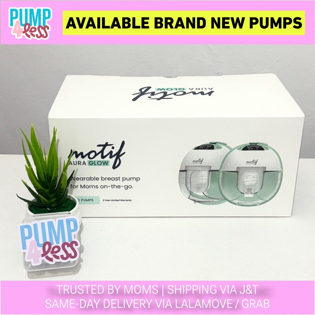 Motif Aura Glow (Category: Breastfeeding & Bottle Feeding) located in Manila. Submitted by pump4lessph (Listing ID 1442718737, Image 1). Description: ✅ Brand New & Sealed ✅ 💯 original and sourced from US ✅ buy from a shop that is trusted by moms 📍 Makati City 📦 shipping nationwide via J&T with INSURANCE 🛵 same-day delivery via Lalamove/Grab We also offer breast pump rentals, please check Pump4Less PH on Blue App. Perfect for those who do not 