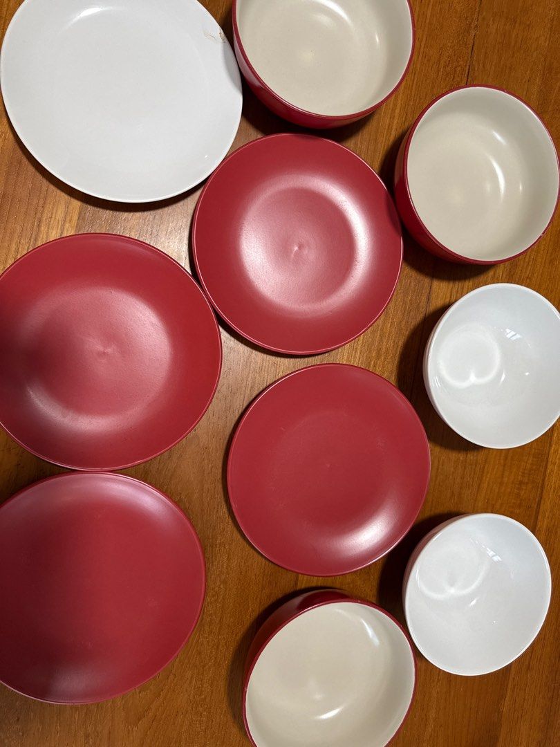 Next Love Colour & IKEA Plates and Bowls Set