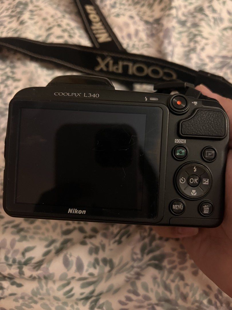 Nikon Coolpix L340 Digital Camera with Strap (Category: Cameras) located in Santa Rosa. Submitted by gianneapple (Listing ID 1442703182, Image 3). Description: - Nikon Coolpix L340 digital camera - Ideal for everyday photography - Simple and easy to operate - Includes original strap - Lens cap included - Ready for its new owner -Double A batteries not included.