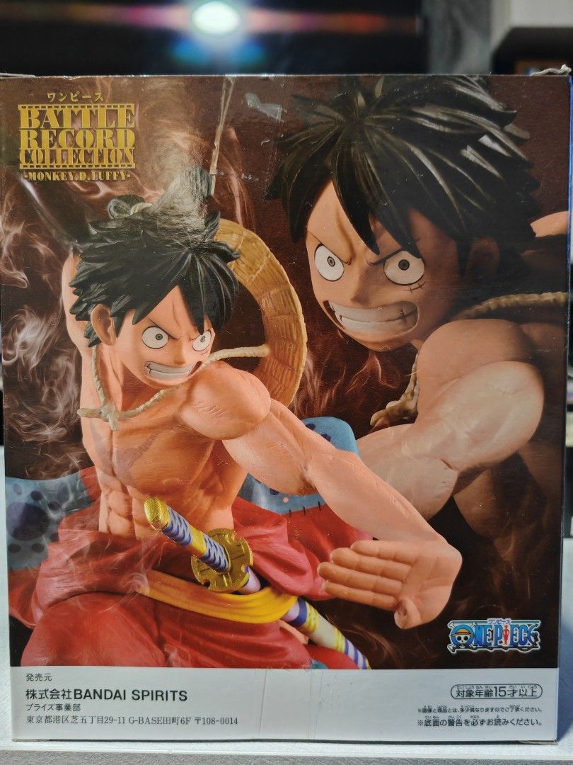 One Piece Battle Record Collection Monkey D. Luffy Figure Bandai Spirits (Category: Toy Figures) located in Singapore. Submitted by xavier_84 (Listing ID 1442652534, Image 2). Description: - Product: One Piece Battle Record Collection Figure - Character: Monkey D. Luffy - Brand: Bandai Spirits - Ideal for: One Piece fans - Brand new in box, original from Japan .